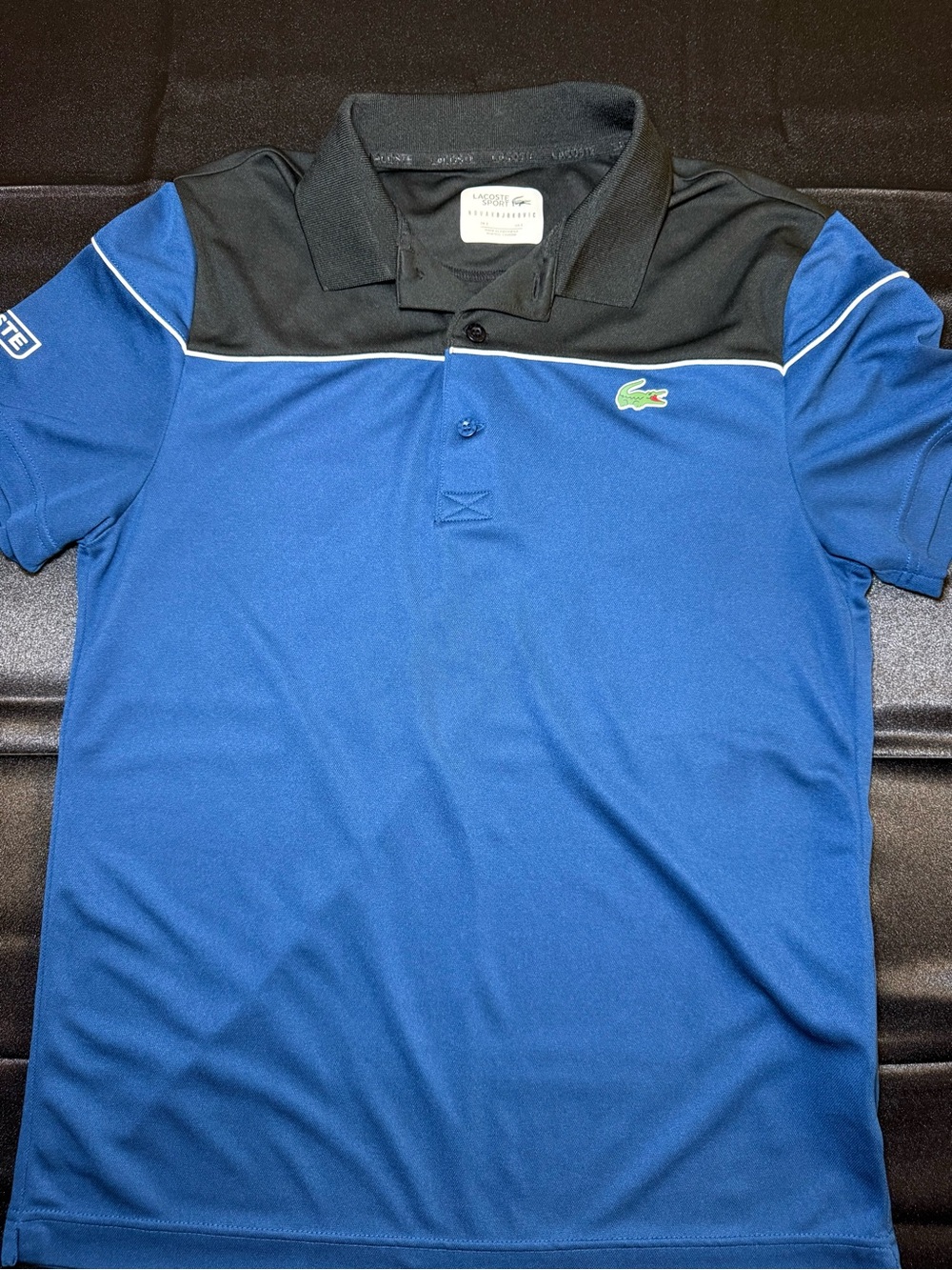 Lacoste Sport Novak Djokovic Ultra Dry Polo Shirt Size Small